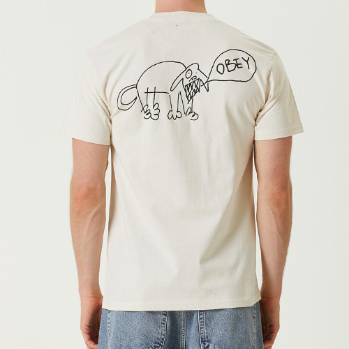 Obey Ανδρική κοντομάνικη μπλούζα Angry Dog Classic T-Shirt